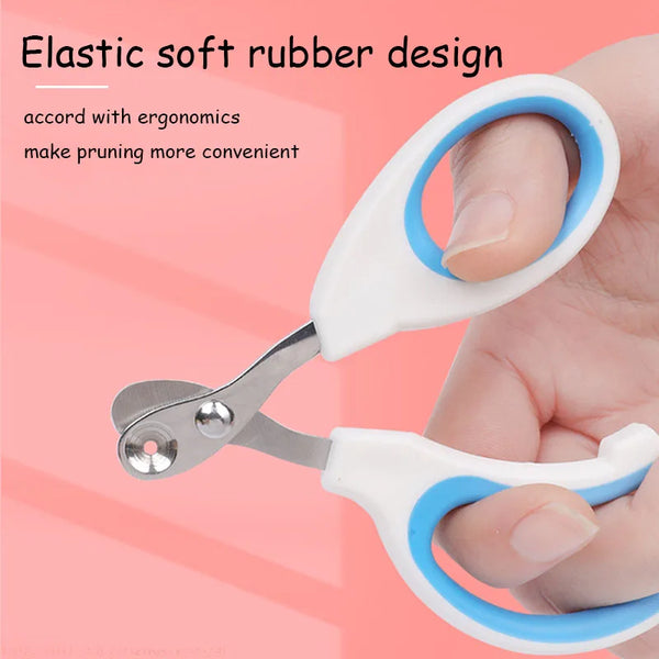 Paw-fectly Groomed: Professional Pet Nail Clipper with Claw Hole Design