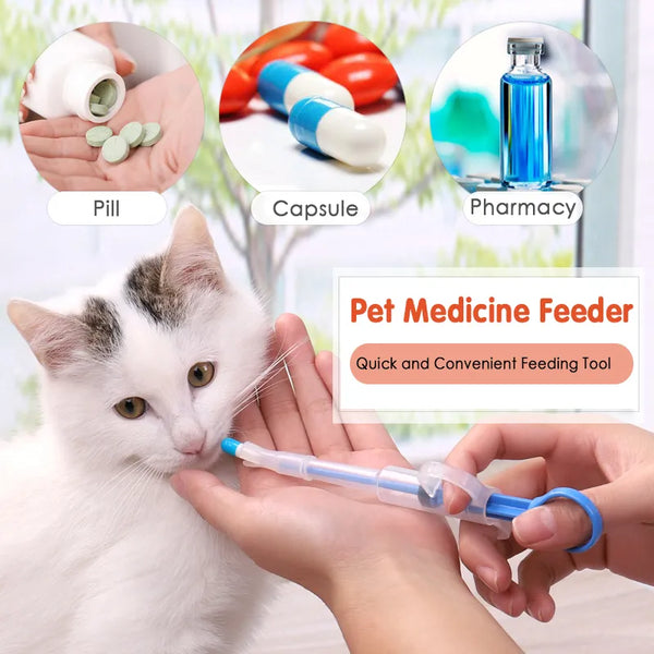 Painless Medication: Pet Syringe Tablet Pill Gun