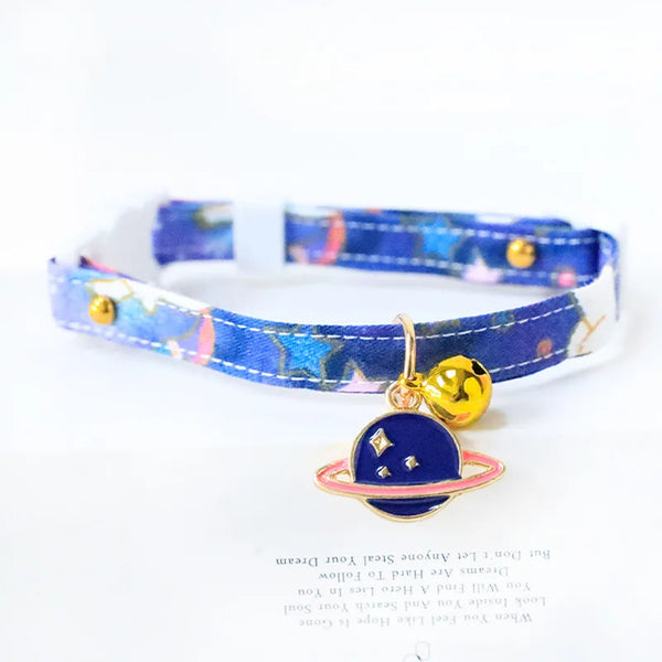 Summer Vibes: Adjustable Cute Fashion Fruit Pendant Pet Collars for Dogs, Cats, and Kittens