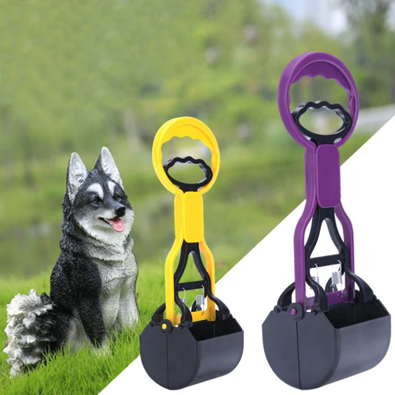 CleanPaws Handle Pet Pooper Scooper: Efficient Jaw Design for Dogs' Waste