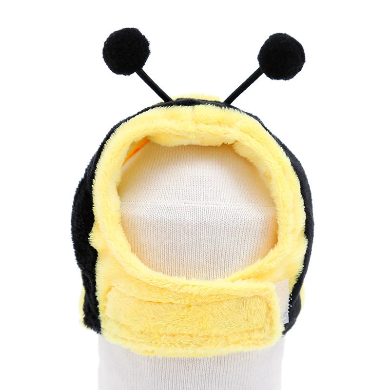 SnuggleStyle Cute Animal Hat: Warm Velvet Costume Cap for Cats