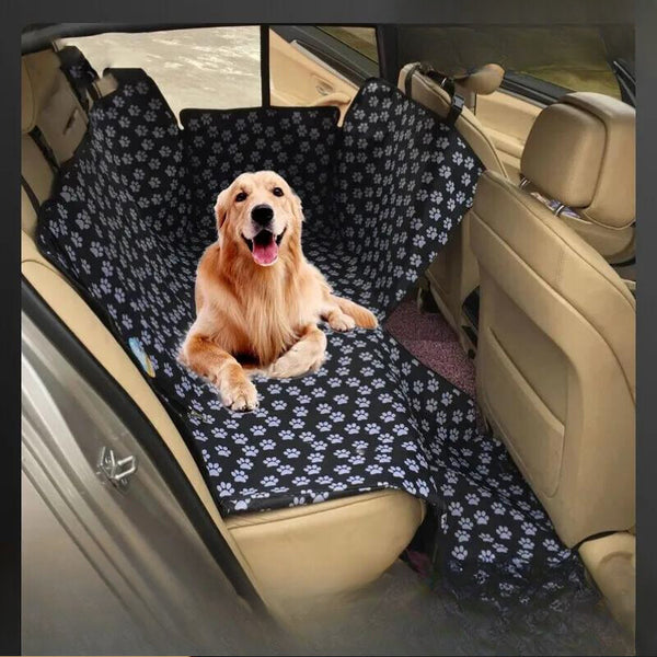 PrintPaw Protector: Waterproof Printed Pet Car Seat Cover